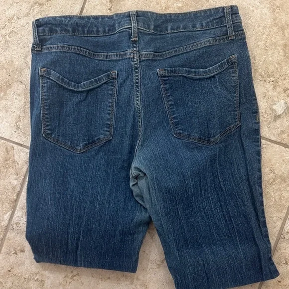 Old Navy Women's Dark Blue Skinny Jeans / E3 - Picture 5 of 5